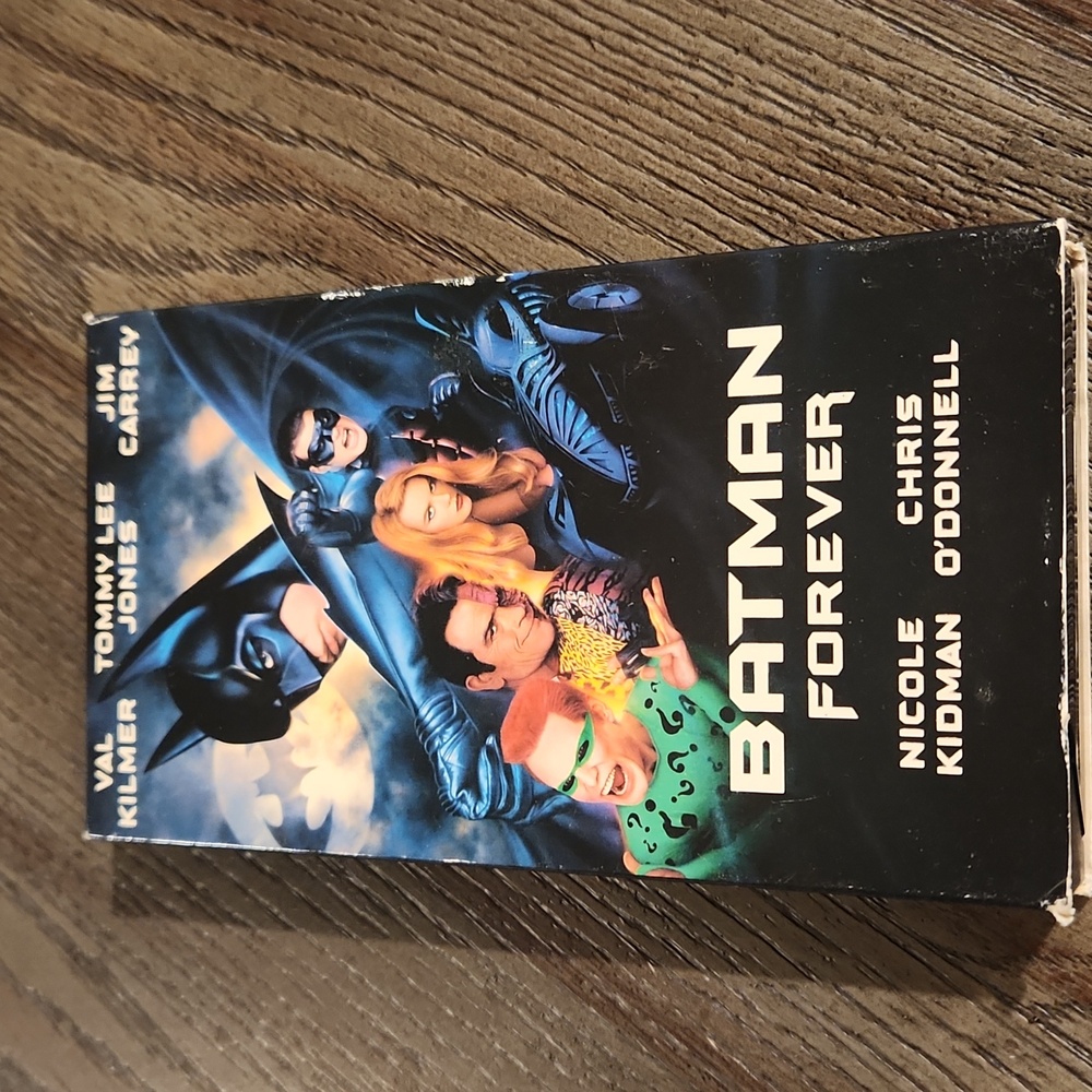 Batman Forever VHS